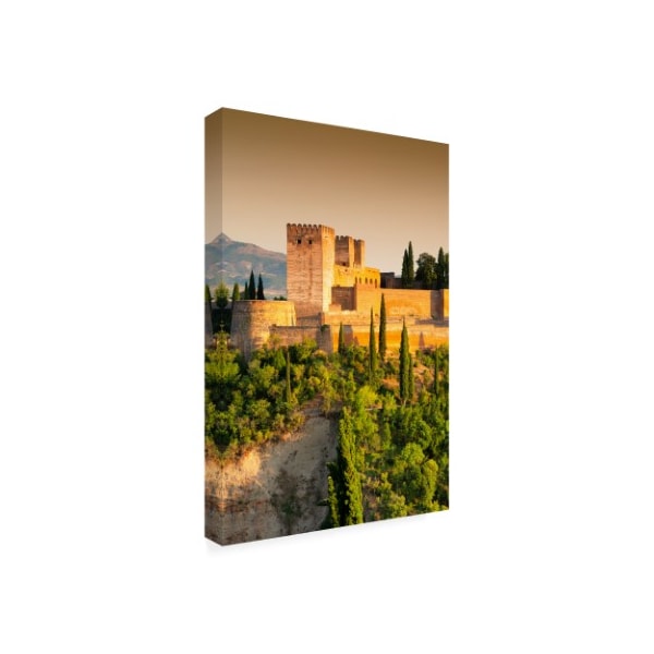 Philippe Hugonnard 'Made In Spain The Alhambra At Sunset V' Canvas Art,30x47